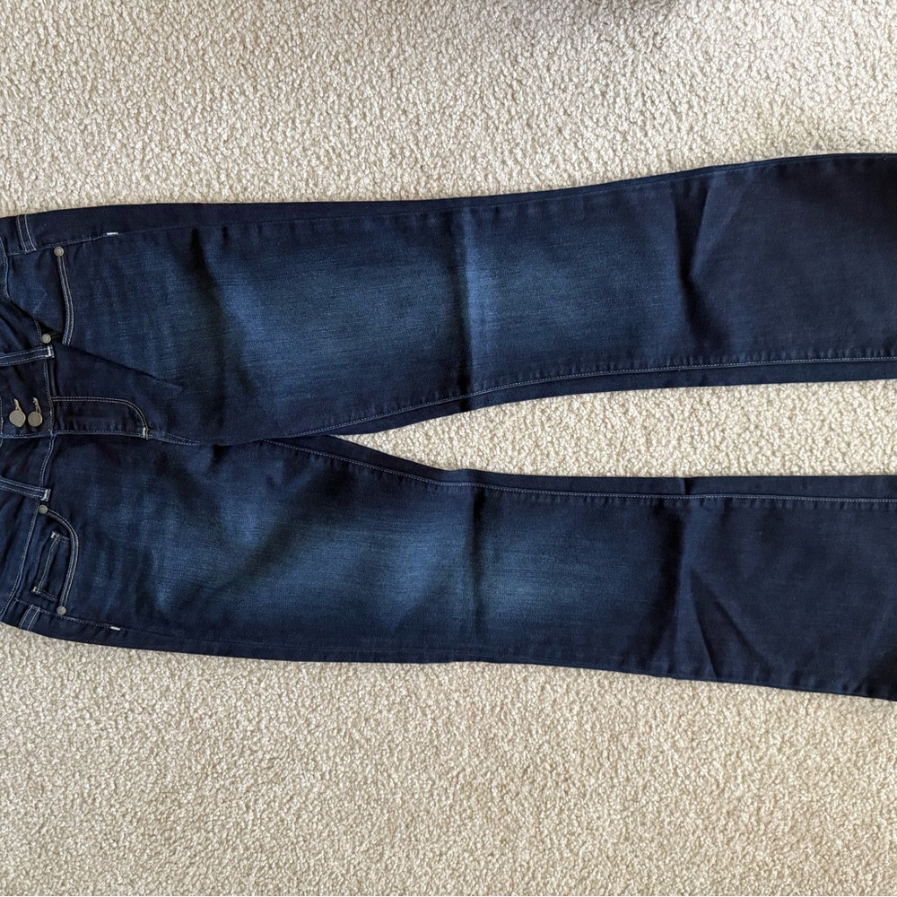 PAIGE Women's Midnight Blue Skinny Jeans